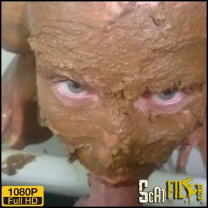 Totally covered in shit. Rarity! – Brown wife – Full HD 1080 (Scat solo, Russian girl, big poop) 12/12/2017