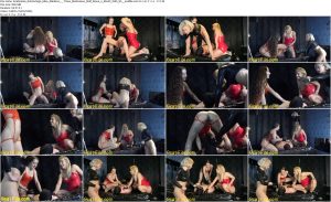 Scatmania_Schmutzige_Miss_Madison_-_Three_Mistresses_Stuff_Slave_s_Mouth_With_Sh__scatfile.com