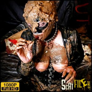 SLUT-ORGASMA CELESTE – Extreme playing in shit and garbage – scat games